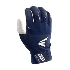 Easton Walk Off Baseball Batting Gloves - White / Navy