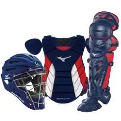Mizuno Samurai Adult Baseball Boxed Catcher's Gear Set - 15"
