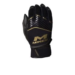 Miken Pro Gold Baseball Batting Gloves