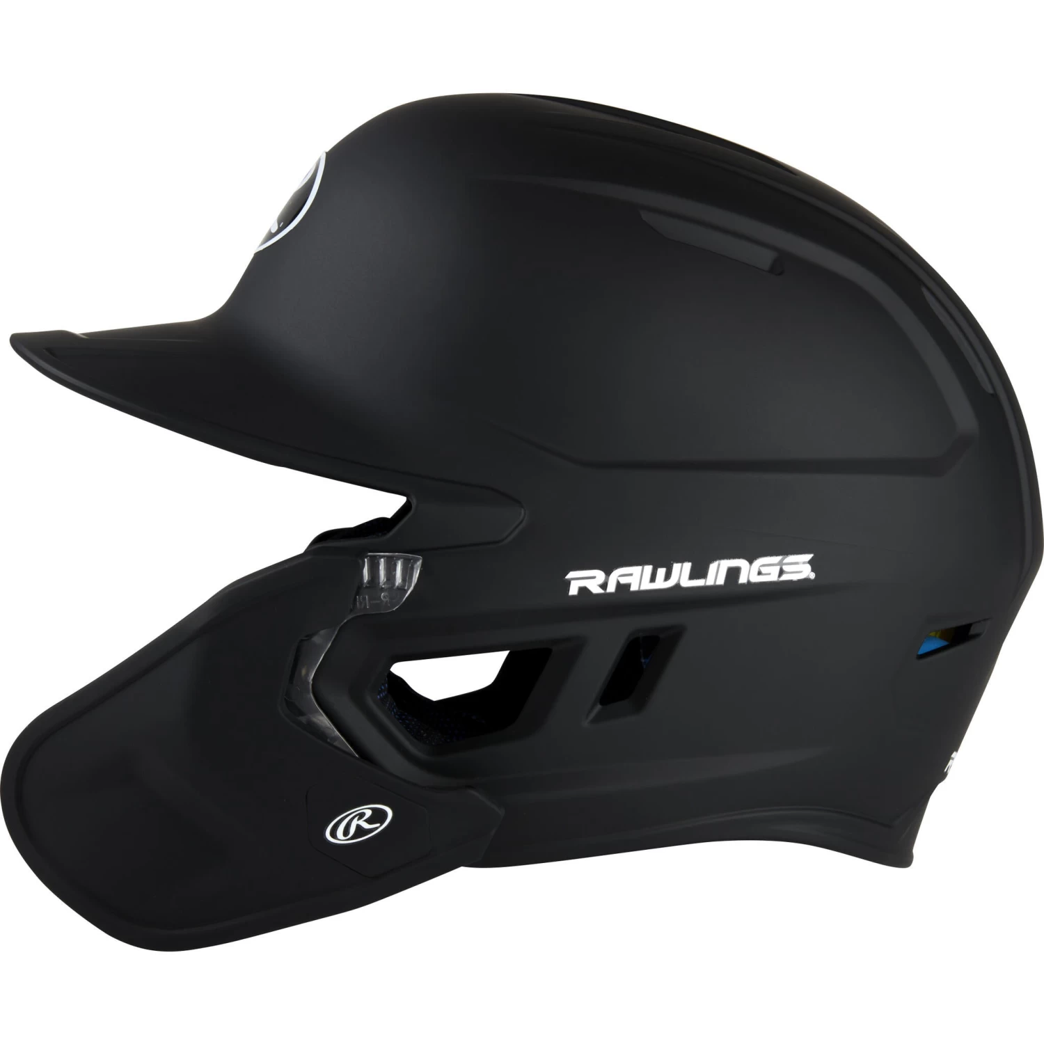 Rawlings MACH One-Tone Matte Helmet With Adjustable Face Guard - Junior 3 Rawlings MACH One-Tone Matte Helmet With Adjustable Face Guard - Junior - Image 3