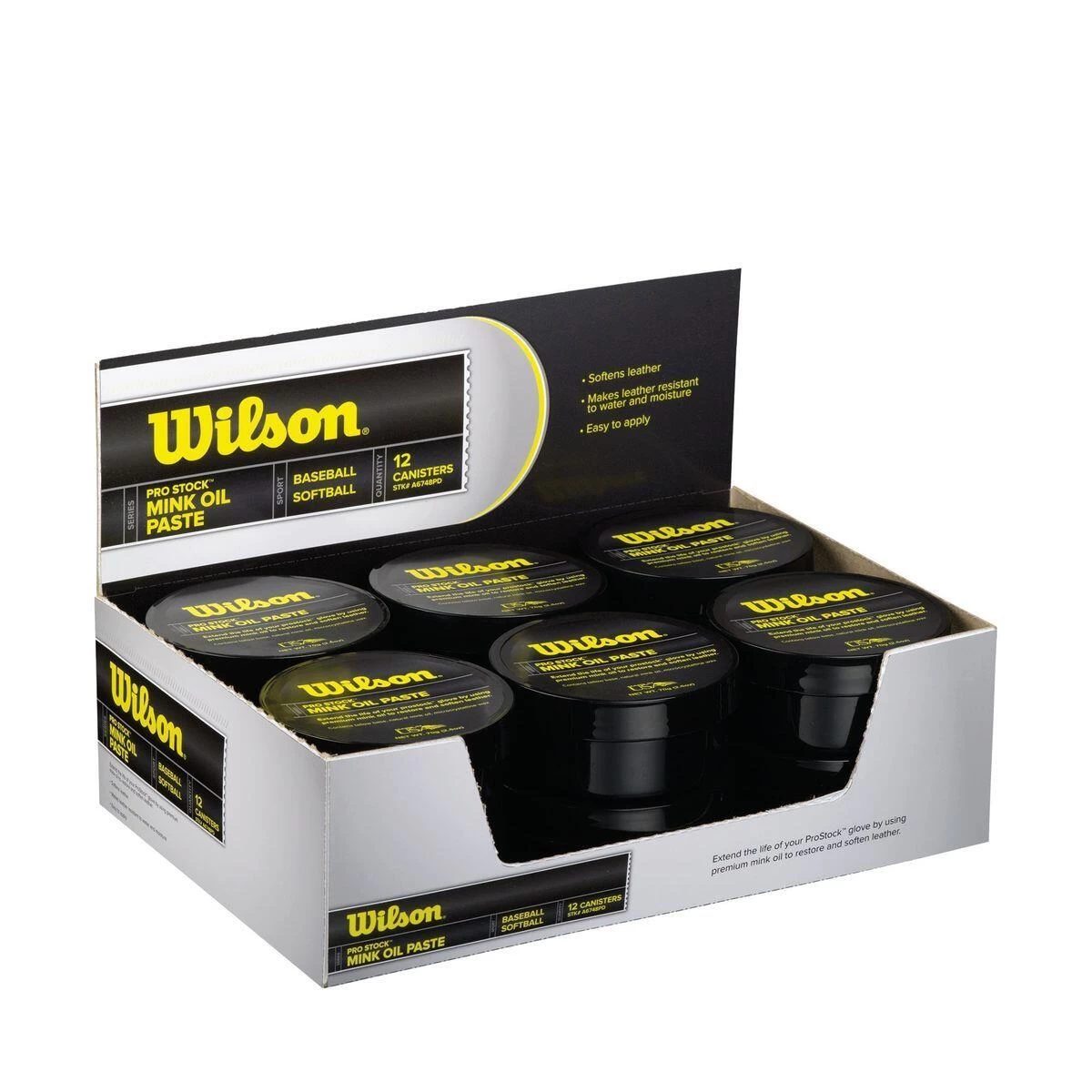 Wilson Pro Stock Mink Oil - 12 Packet 1 Wilson Pro Stock Mink Oil - 12 Packet