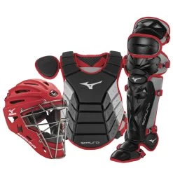 Mizuno Samurai Adult Baseball Boxed Catcher's Gear Set - 15" -Baseball Gear Shop 358a853867cdba2f7d6a1181d1de940d
