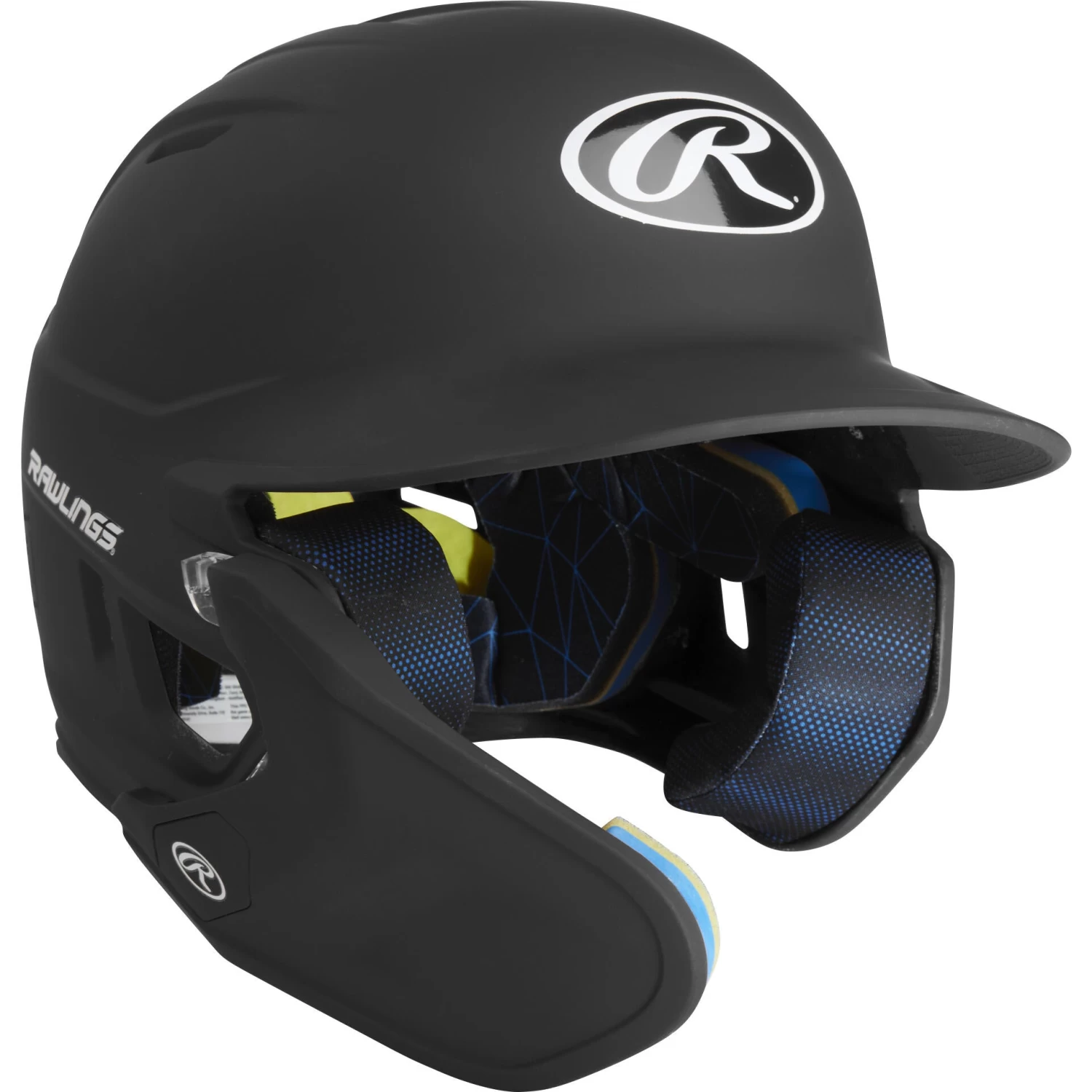Rawlings MACH One-Tone Matte Helmet With Adjustable Face Guard - Junior 7 Rawlings MACH One-Tone Matte Helmet With Adjustable Face Guard - Junior - Image 7