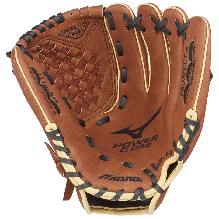 Mizuno Prospect Series Powerclose 11" Youth Baseball Glove - GPP1100Y3 2 Mizuno Prospect Series Powerclose 11" Youth Baseball Glove - GPP1100Y3 - Image 2