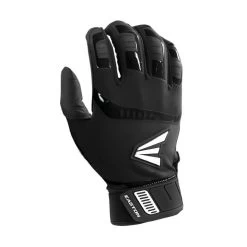 Easton Walk Off Youth Baseball Batting Gloves - Black / Black