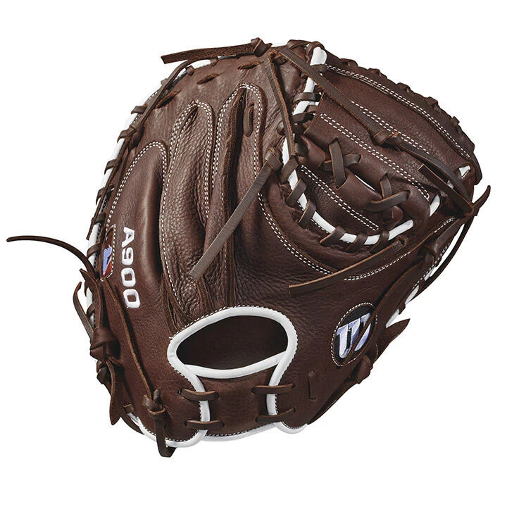 Wilson A900 12.5" Catcher's Baseball Mitt 2 Wilson A900 12.5" Catcher's Baseball Mitt - Image 2