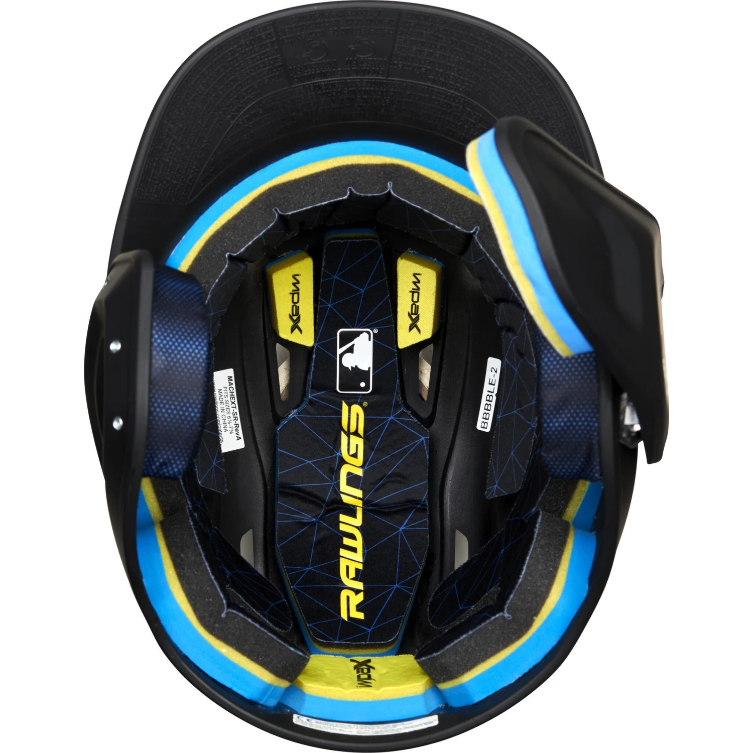 Rawlings MACH One-Tone Matte Helmet With Adjustable Face Guard - Senior 6 Rawlings MACH One-Tone Matte Helmet With Adjustable Face Guard - Senior - Image 6