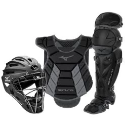 Mizuno Samurai Women's Baseball Boxed Catcher's Gear Set - 13-14"