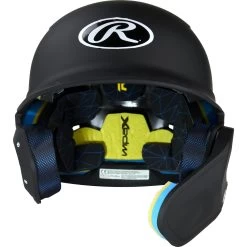 Rawlings MACH One-Tone Matte Helmet With Adjustable Face Guard - Junior