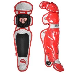 All Star System 7 16.5" Catcher's Leg Guards -Baseball Gear Shop a0c0c6ff422aa90017e67b5167af7624