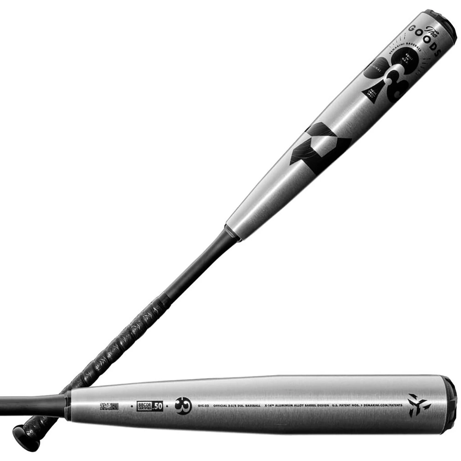 DeMarini Goods Half N Half (-3) Baseball Bat - BBCOR 2 DeMarini Goods Half N Half (-3) Baseball Bat - BBCOR - Image 2