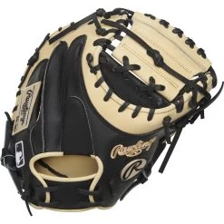 Rawlings Heart Of The Hide Yadier Molina 34" Baseball Catcher's Mitt - Black/Camel