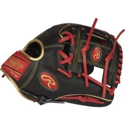 Rawlings Heart Of The Hide 11.75" Baseball Glove - Black/Red 6 Rawlings Heart Of The Hide 11.75" Baseball Glove - Black/Red -Baseball Gear Shop d5b4fbd0612b0e3833615c490839ebf2