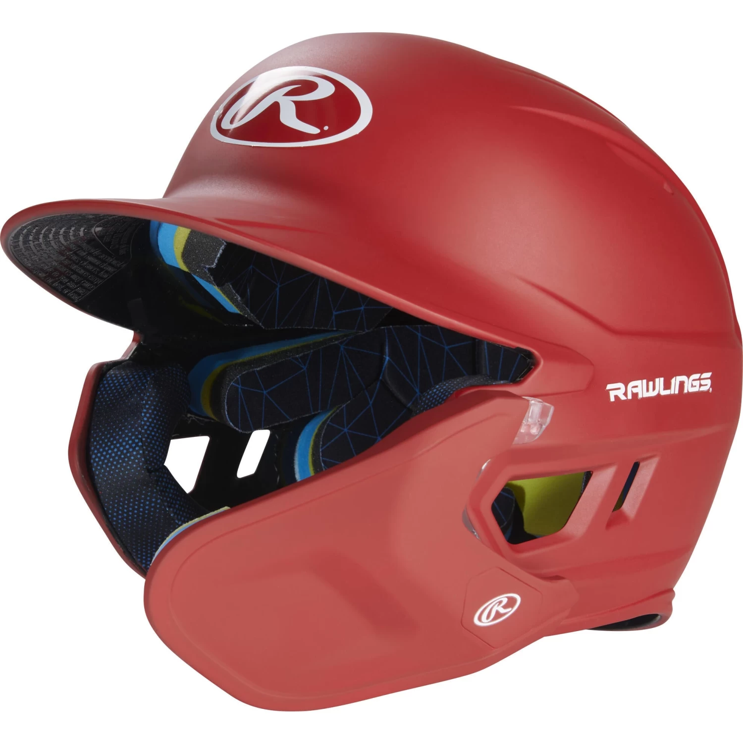 Rawlings MACH One-Tone Matte Helmet With Adjustable Face Guard - Junior 11 Rawlings MACH One-Tone Matte Helmet With Adjustable Face Guard - Junior - Image 11