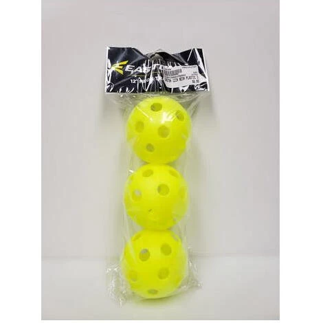 Easton 12" Neon Plastic Training Baseballs - 3 Pack 1 Easton 12" Neon Plastic Training Baseballs - 3 Pack