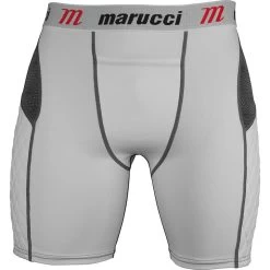 Marucci Elite Padded Slider Youth Baseball Shorts With Cup